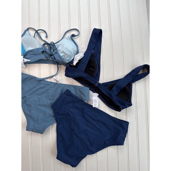 NWT Cupshe Bralette & Hipster Bikini Set Two Piece Swimsuit 2 PC BUNDLE Size M - Picture 3 of 10